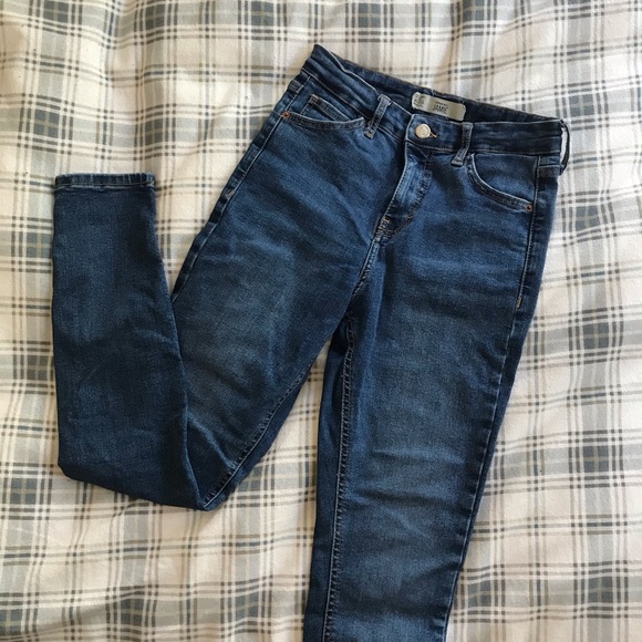 Blue Topshop Jamie Jeans - Picture 2 of 3